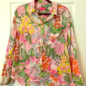 Brand New Lilly for Target button down shirt